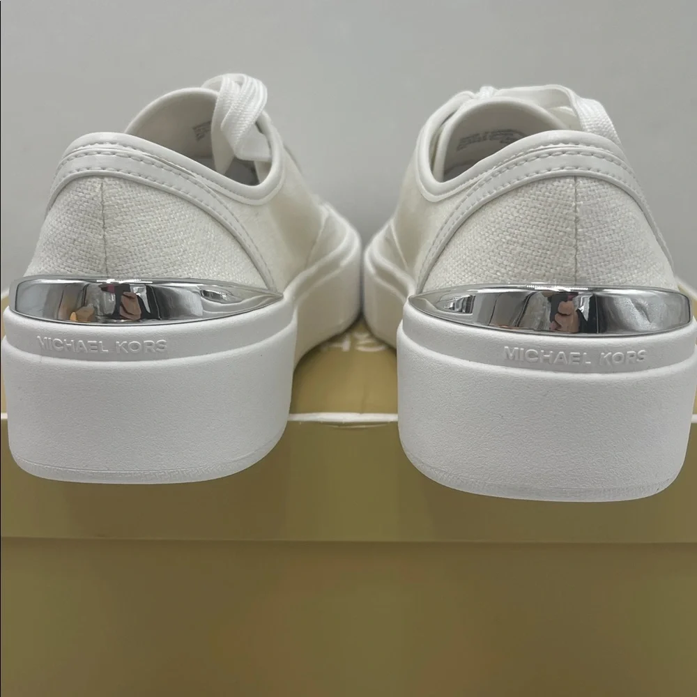 Michael KORS JUDE LACE UP
SMALL WEAVE CANVAS
43S5JUFS2D Sneakers - Picture 13 of 16